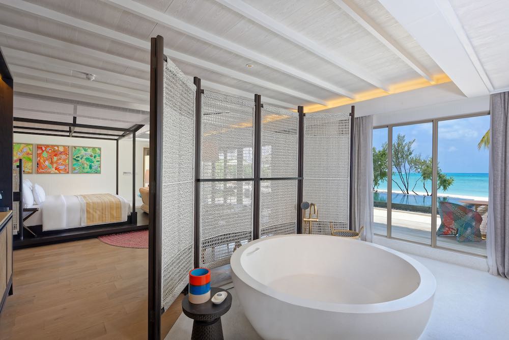 Two Bedroom Beachfront Pool Residence with Club Benefits at InterContinental Maldives Maamunagau Resort by IHG, view 4